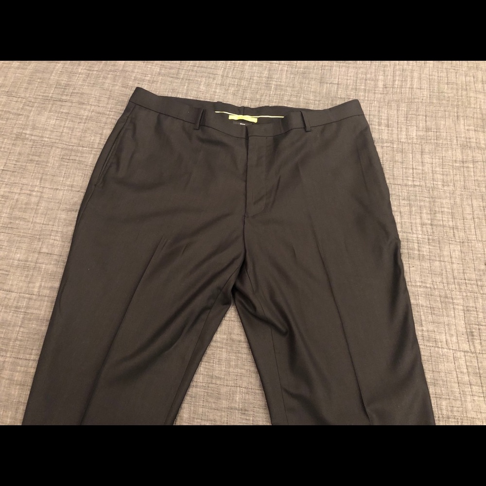 Men’s black slacks